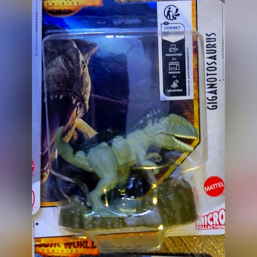 MATTEL Micro Collection JURASSIC WORLD Dominion Dinosaurs complete set - Picture 2 of 8